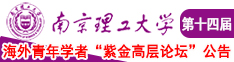 淫片观看美女操逼南京理工大学第十四届海外青年学者紫金论坛诚邀海内外英才！